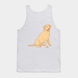 Yellow Labrador Retriever Tank Top